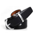 Fashion reversible buckle mens leather belts